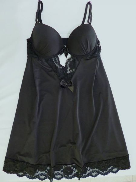 Camisola ligante com bojo Black