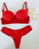 Conjunto Broche Strass