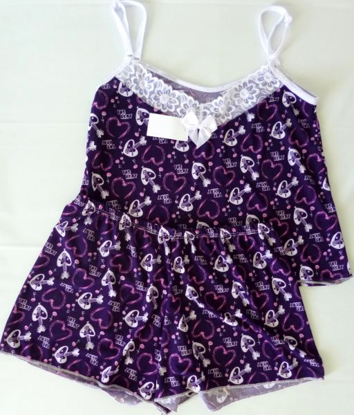 Baby doll Corações